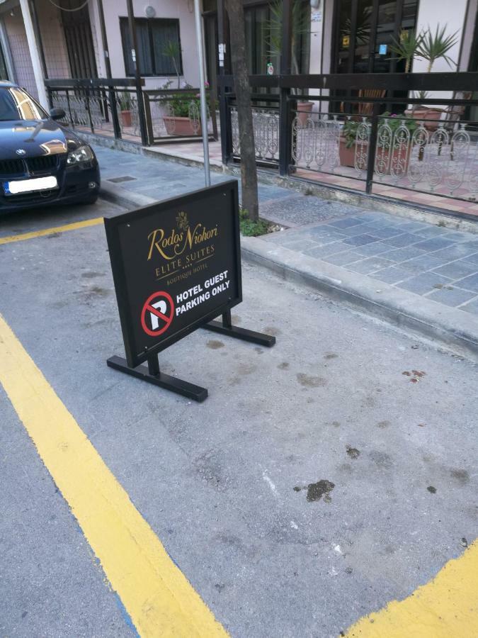 Rodos Niohori Elite Suites Boutique Hotel Rhodes City Luaran gambar