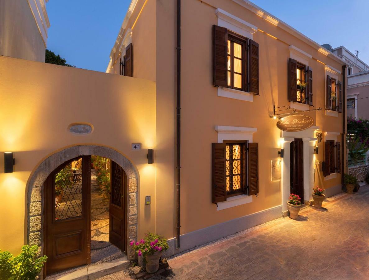 Rodos Niohori Elite Suites Boutique Hotel Rhodes City Luaran gambar